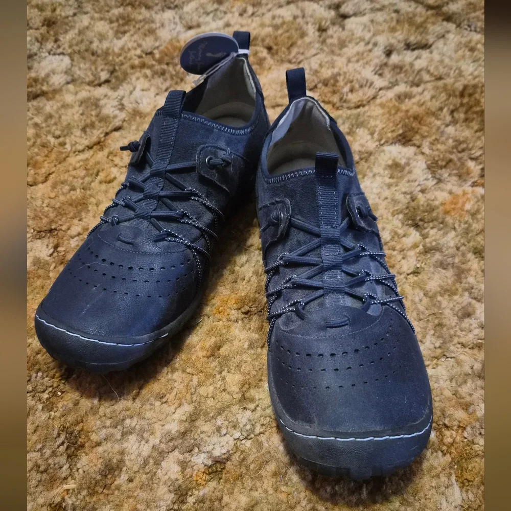 NWT - Women's JBU Navy Casual Shoes - Picture 1 of 6